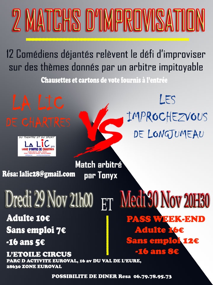 match chartres 29-30/11/2014