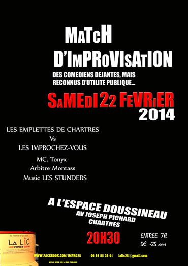 match LIC vs IMPROCHEZ-VOUS